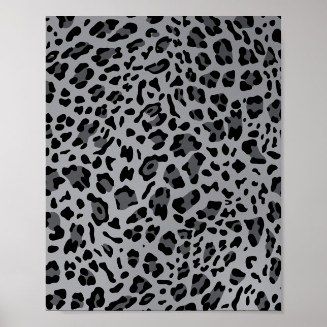 Poster Nova Textura de Leopardo 11 (Frente)