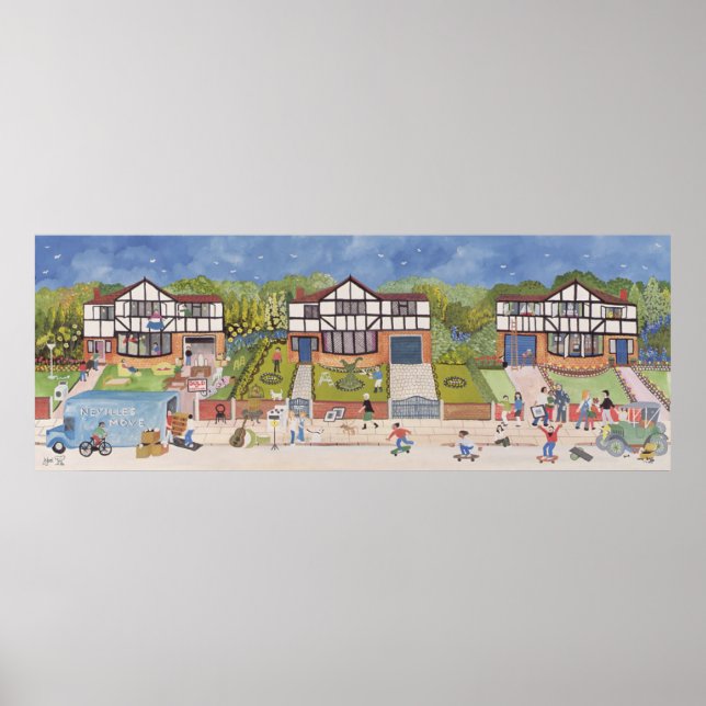 Póster Nova vizinhança (Frente)