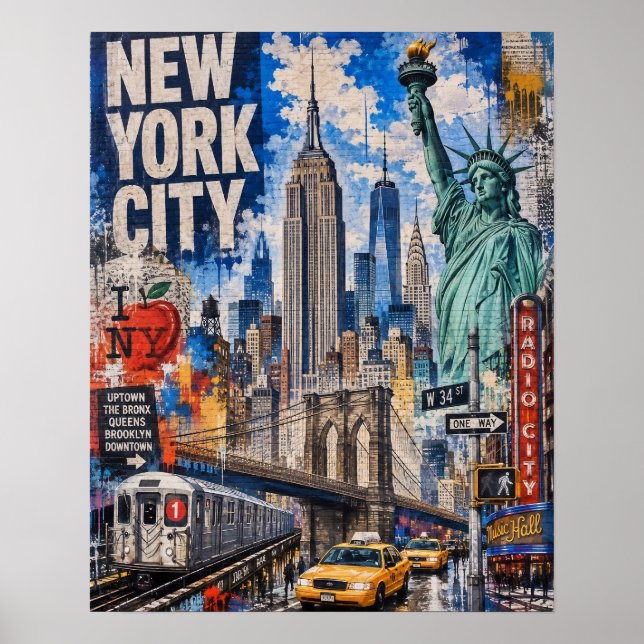 Poster Nova York (Frente)