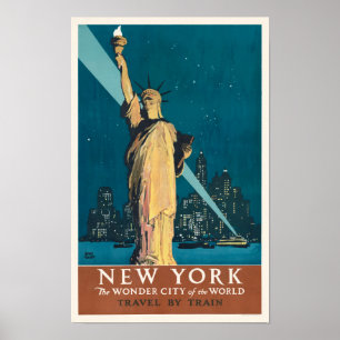 Poster Nova York, a cidade maravilha do mundo 
