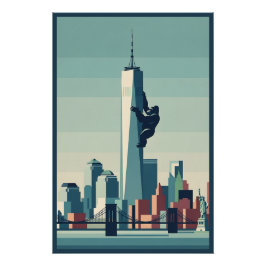Póster Nova York Engraçada