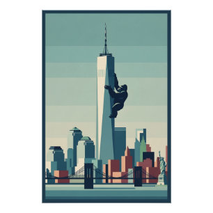 Póster Nova York Engraçada