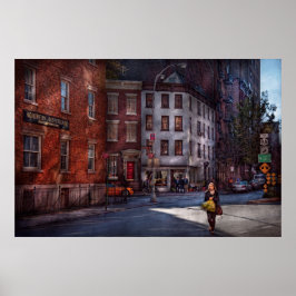 Poster Nova York - Greenwich Village - Dispensário do Nor