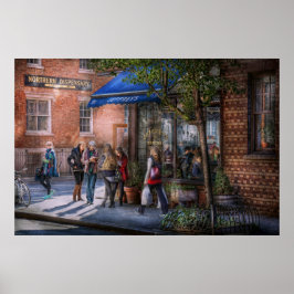 Póster Nova York - Loja - Greenwich Village - Jefferey's
