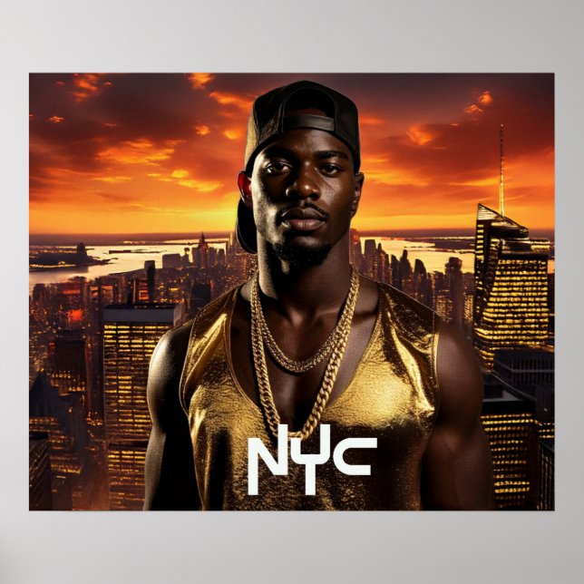 POSTER NOVA YORK - NYC (Frente)