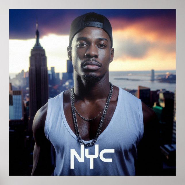 POSTER NOVA YORK - NYC (Frente)