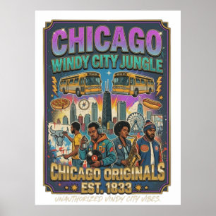 Poster Nova York; Vida de Metrópole