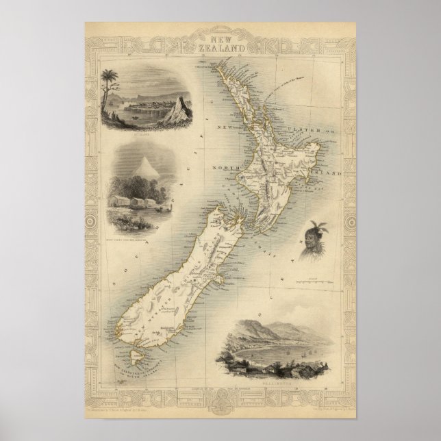 Póster Nova Zelândia 3 (Frente)