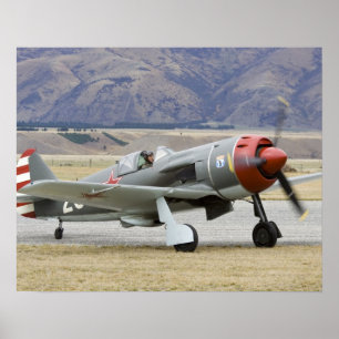 Póster Nova Zelândia, Otago, Wanaka, Warbird Superior a 