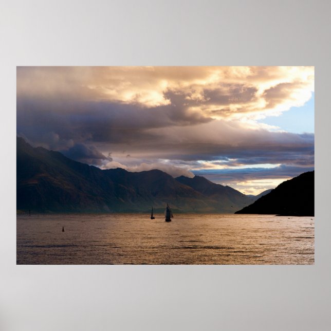 Poster Nova Zelândia: Queenstown 2 (Frente)