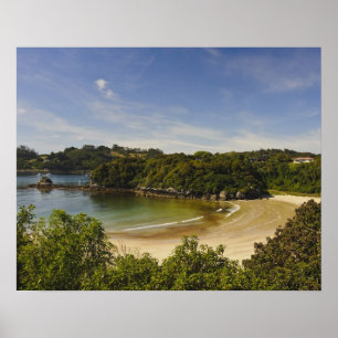 Póster Nova Zelândia, Southland, Ilha Stewart, Halfmoon