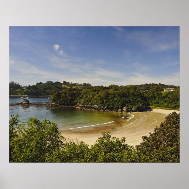 Póster Nova Zelândia, Southland, Stewart Island, Meia Lua (Frente)