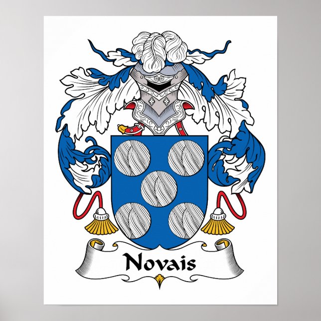Poster Novais Family Crest (Frente)