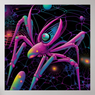 Poster Novas Aranhas em Espaços Antigos