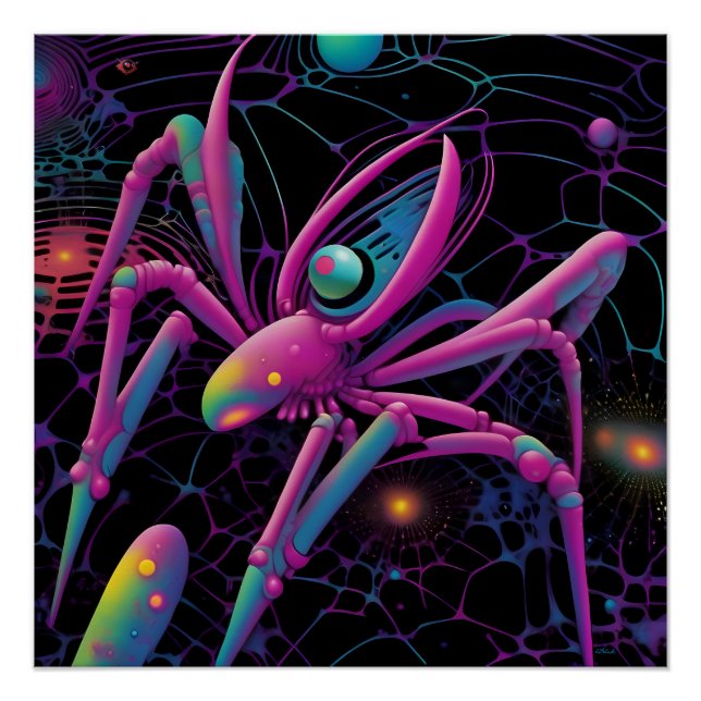 Póster Novas Aranhas em Espaços Antigos (Frente)