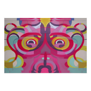 Póster Novas Lentes - Ken Gage Abstrato Art