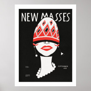 Poster Novas massas (1926) por Frank Walts