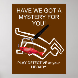 Póster Novelas de detetive