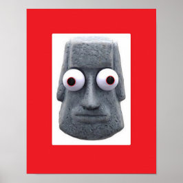 Poster Novelty de Moai Eyed inseto