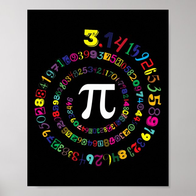 Poster Novidade Espiral Para Crianças De Professores Do P (Frente)