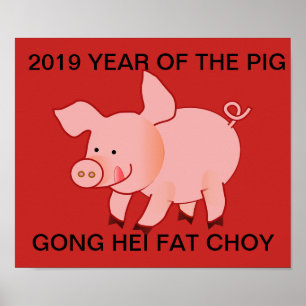 POSTER NOVO ANO CHINÊS DE 2019