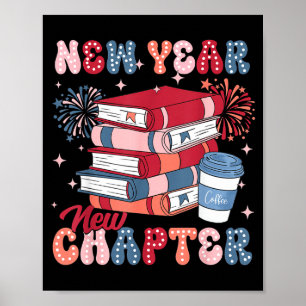 Poster Novo Ano Novo Capítulo Feliz Ano Novo 2025 Amor pe