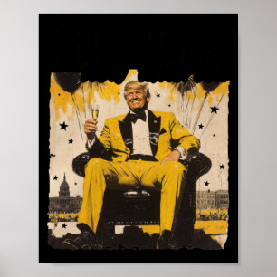 Poster Novo Ano Trump 2025