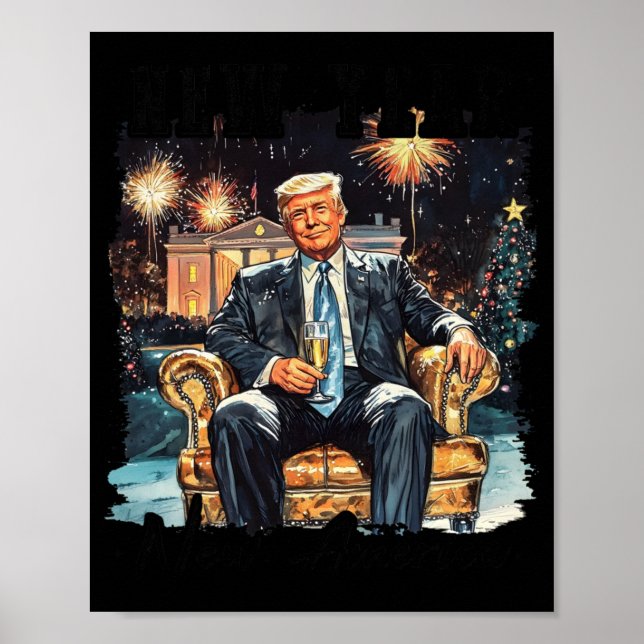 Poster Novo Ano Trump 2025 2 (Frente)