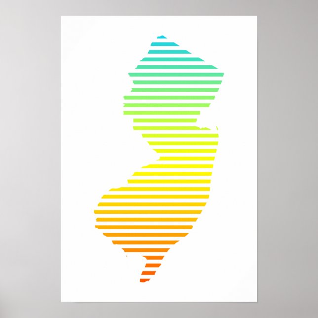 Póster novo apagão do frio em jersey (Frente)