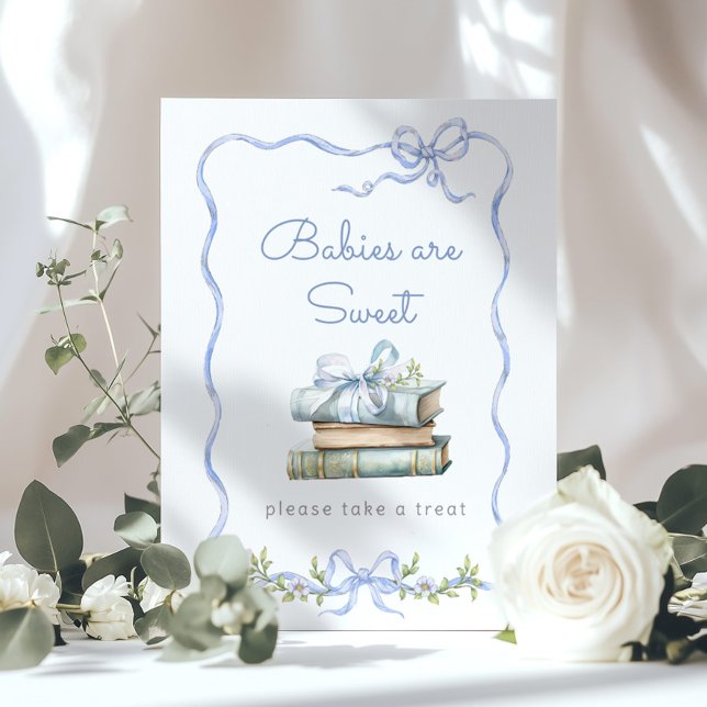 Poster Novo capítulo arco Bebês azuis são doces (Criador carregado)