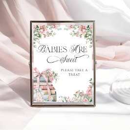 Poster Novo Capítulo Bebês Florais São Doce Tome um Trata