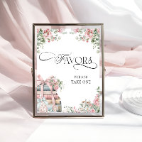 Novo Capítulo Chás de fraldas Florais De Storybook