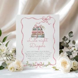 Poster Novo Capítulo Laço Rosa Fraldas Noturnas jogo