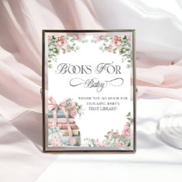 Poster Novo capítulo Livros Florais de Arco de Storybook 