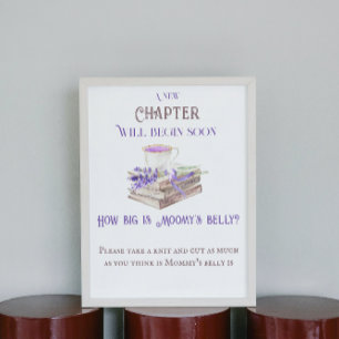 Poster Novo Capítulo Storybook Adivinha Como Jogo De Chá