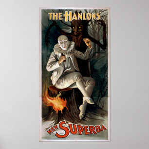 Poster novo do ato do VAUDEVILLE do Superba de