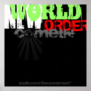 Poster novo do ordem mundial