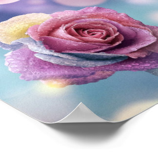 Poster Novo Eden Hummingbird e Rosa