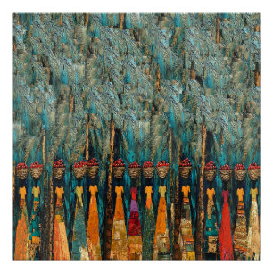 Póster NOVO HAITI Único, Aruba, Antígua Poster