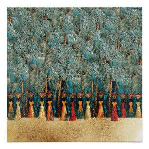 Póster NOVO HAITI Único, Aruba, Antígua Poster