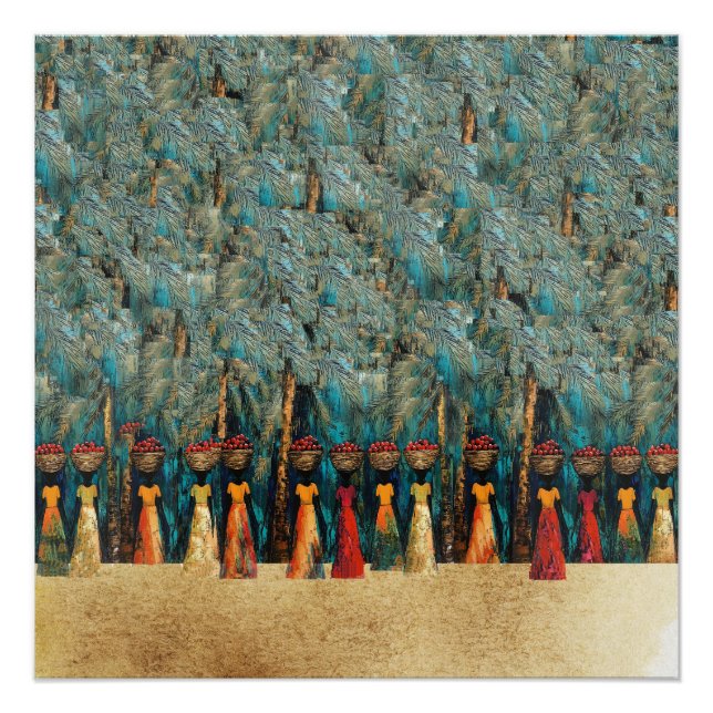 Póster NOVO HAITI Único, Aruba, Antígua Poster (Frente)