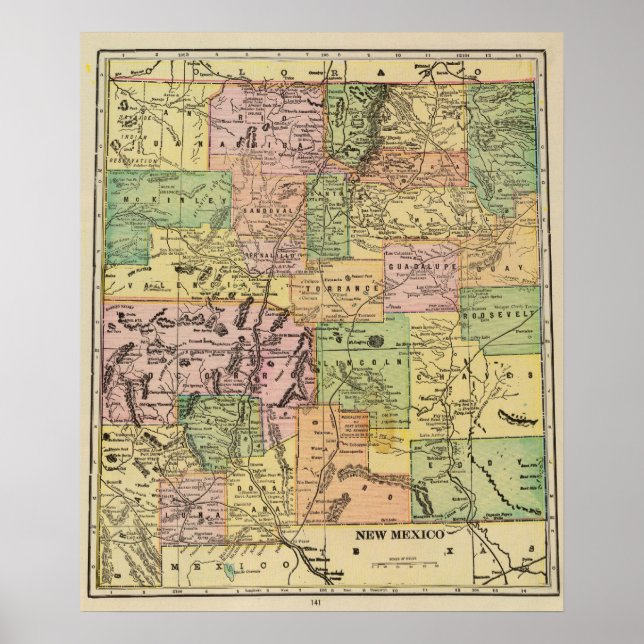 Póster Novo México (Frente)