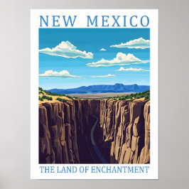 Poster Novo México a Viagem da Terra do Encantamento dos