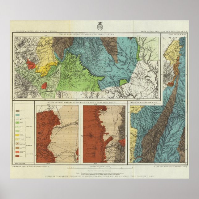 Poster Novo México e Colorada (Frente)