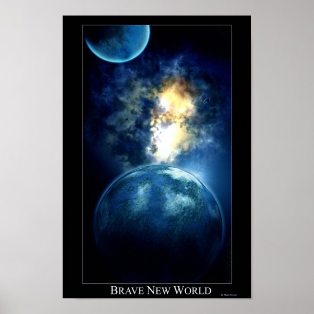 Poster Novo Mundo Corajoso (Frente)