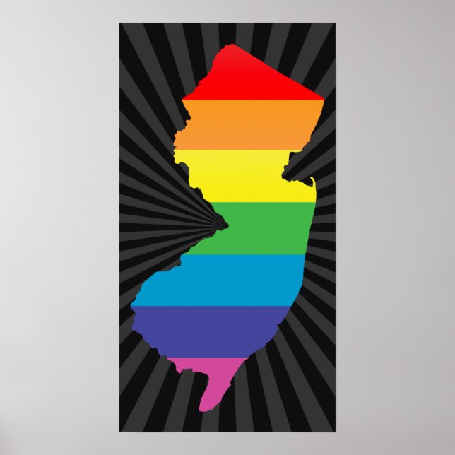 Póster novo orgulho de jersey. (Frente)