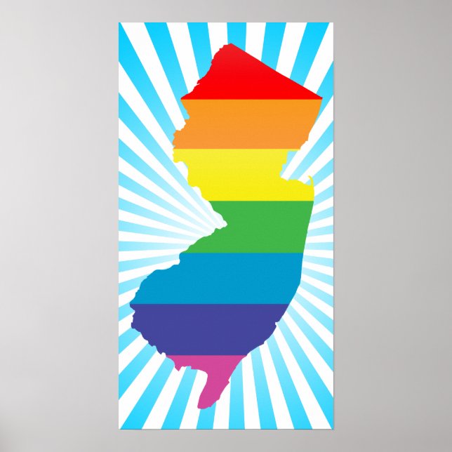 Póster novo orgulho de jersey. (Frente)