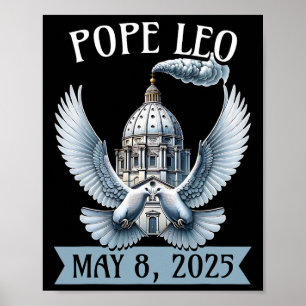 Poster Novo Papa Leo 2025 Papa Leo