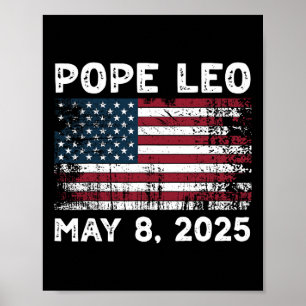Poster Novo Papa Leo Us Papa Leo Americano