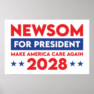 Poster Novo Presidente Faz Com Que A América Cuide De Nov